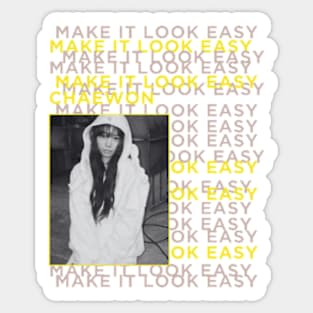 Chaewon Le Sserafim Easy Sticker